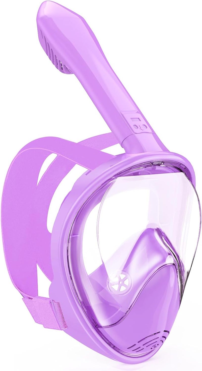 Hydiview Kids Snorkel Mask Full Face, Snorkeling Gear for Kids 2-14 with Camera Mount, 180 Degree Panoramic View Snorkeling Set Anti-Fog Anti-Leak - Image 1